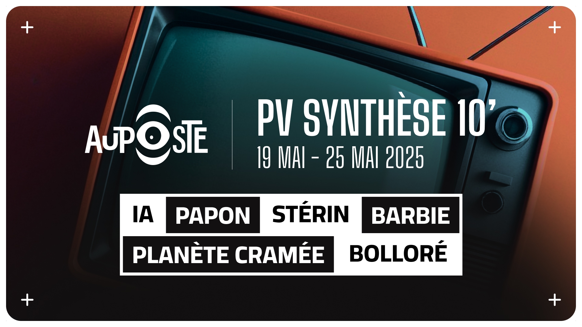 Bolloré - Barbie - Stérin - IA - Levons Les Voiles - Planète cramée - Papon