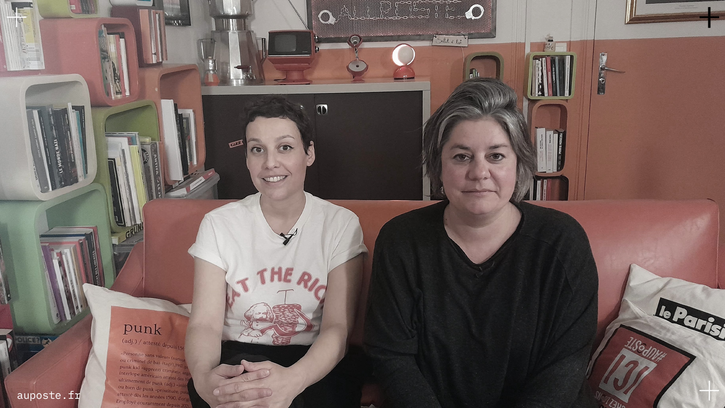 Pauline Scherer Nora Bouazzouni #AuPoste