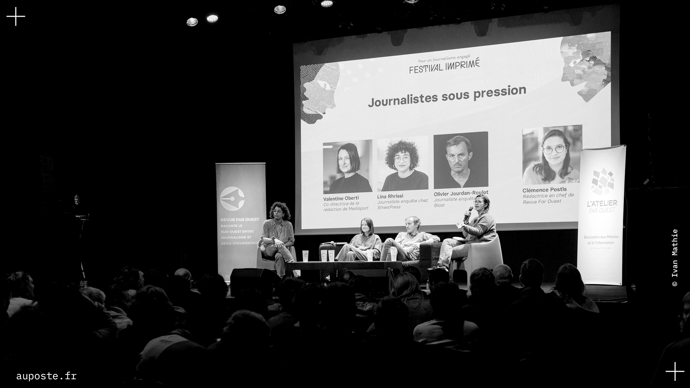 Lina Rhrissi Valentine Oberti Olivier Jourdan-Roulot Clémence Postis #AuPoste