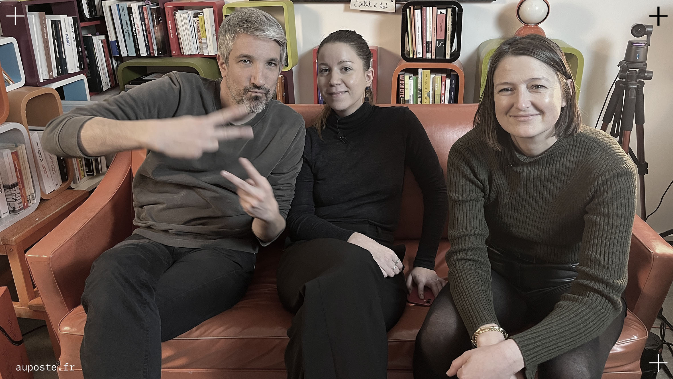 Guillaume Meurice Mélanie Simon Franza Valentine Oberti #AuPoste