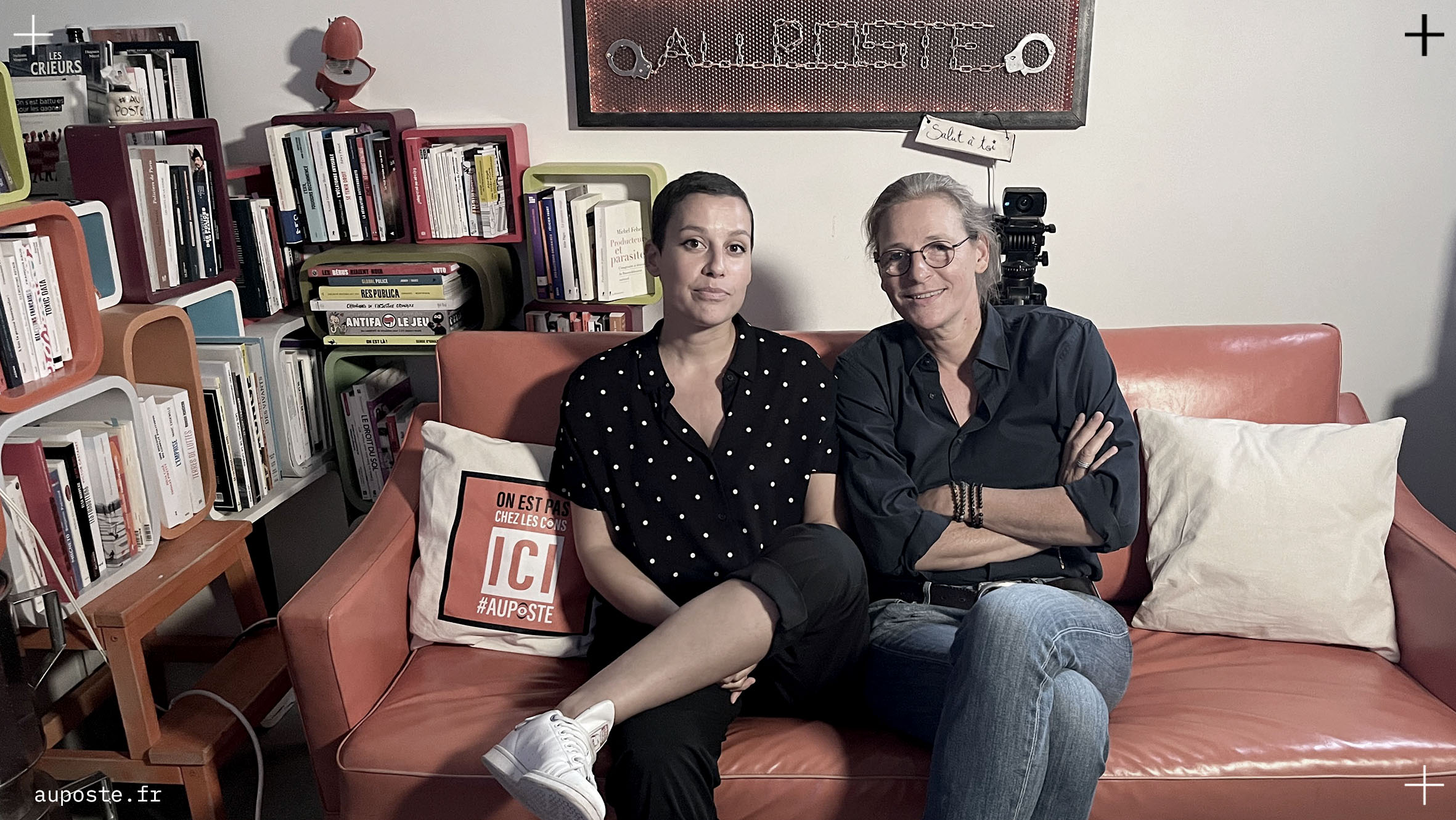 Karine Jacquemart Nora Bouazzouni #AuPoste