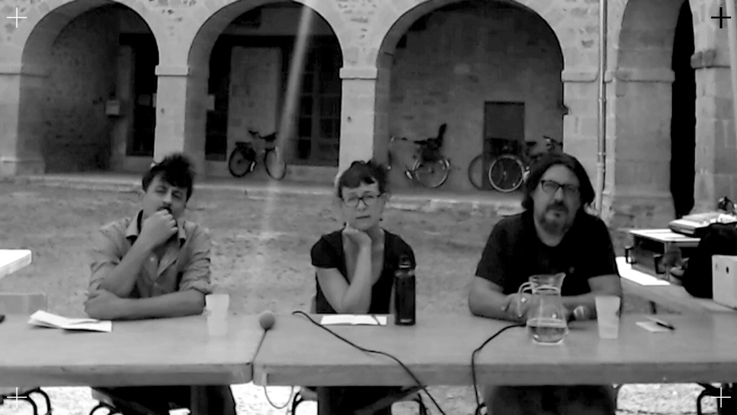 Patrick K. Dewdney braque Corinne Morel-Darleux et David Dufresne aux Écrits d'Août