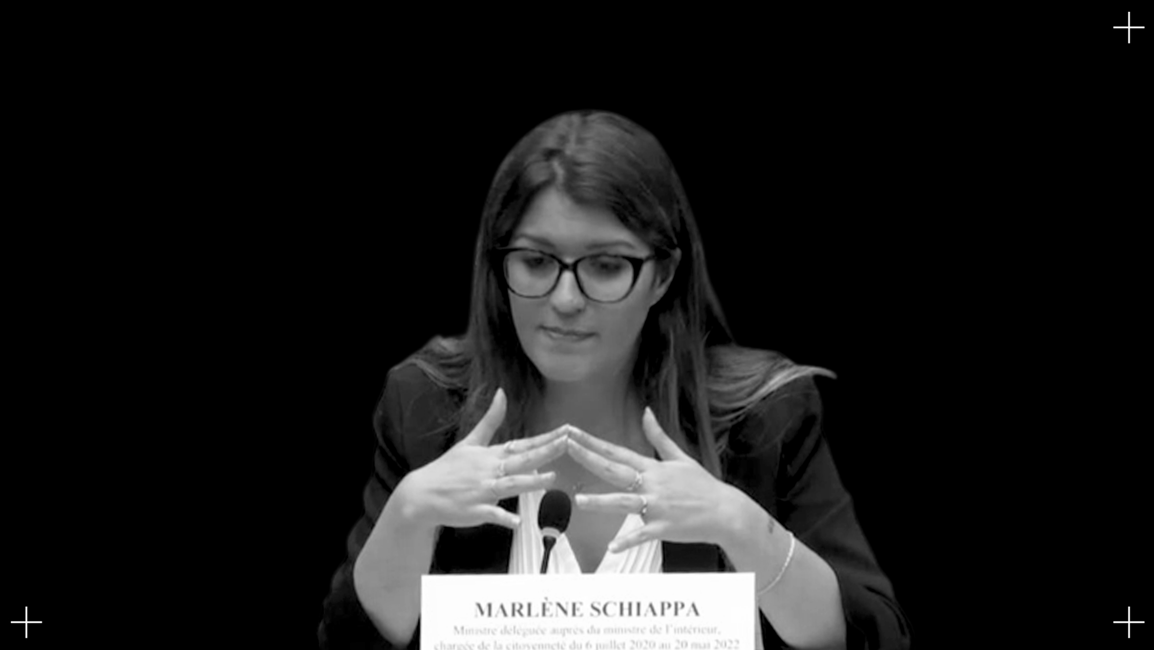 #FondsMarianne : Marlène Schiappa AuPoste et devant le Sénat.