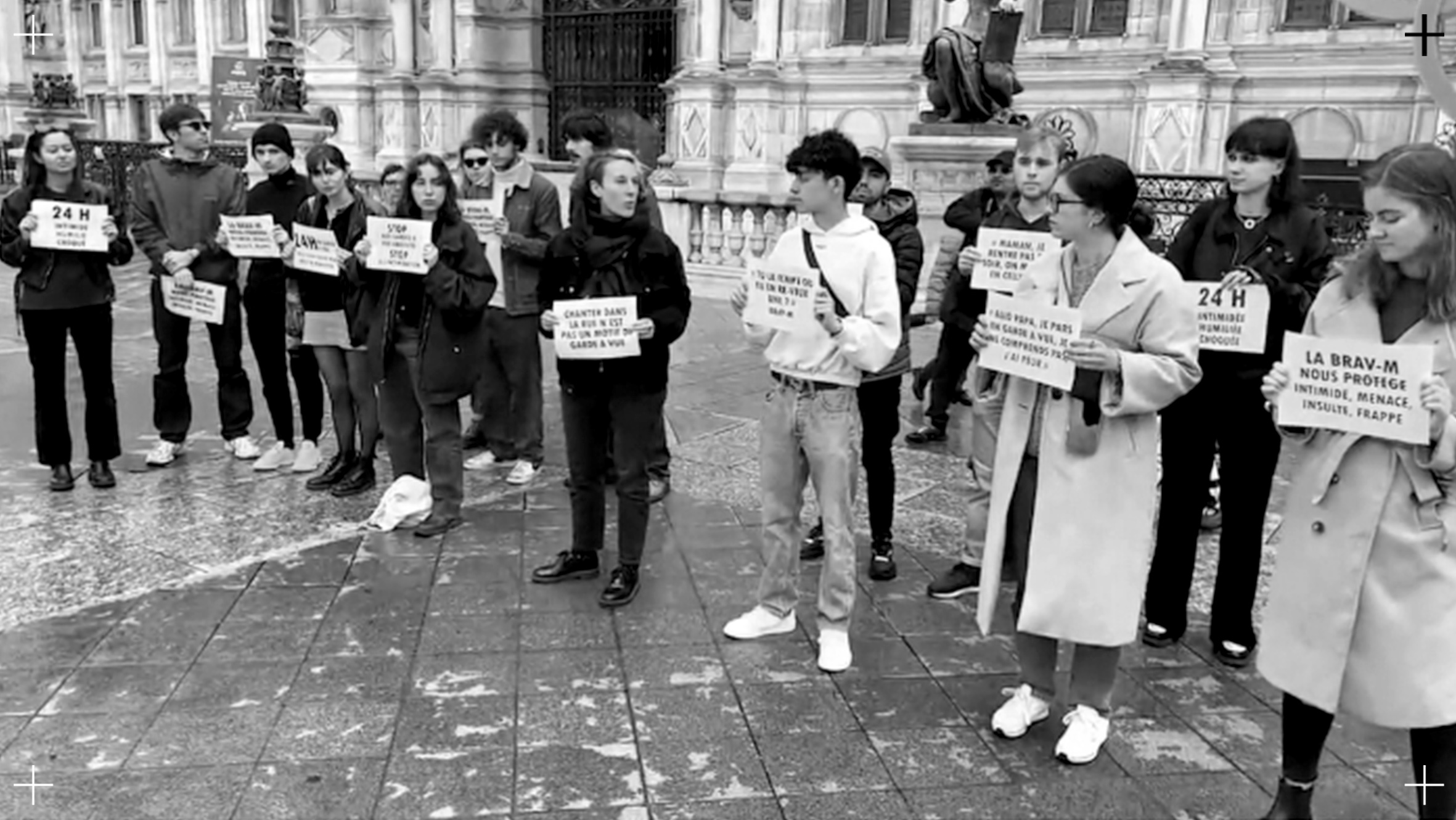Rassemblement « Stop Gardes à vue arbitraires »