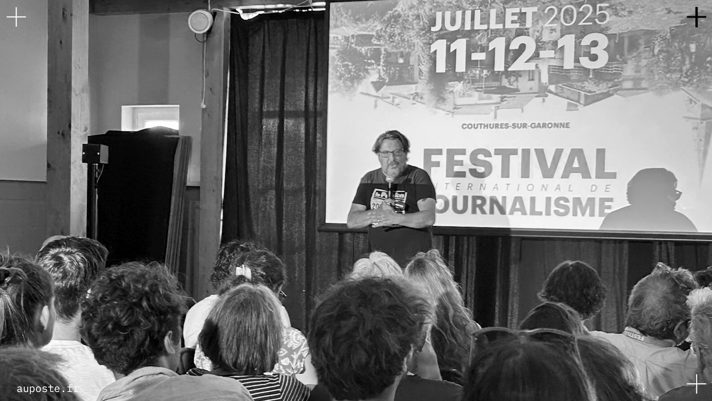 Festival international de journalisme : à la rencontre de David Dufresne