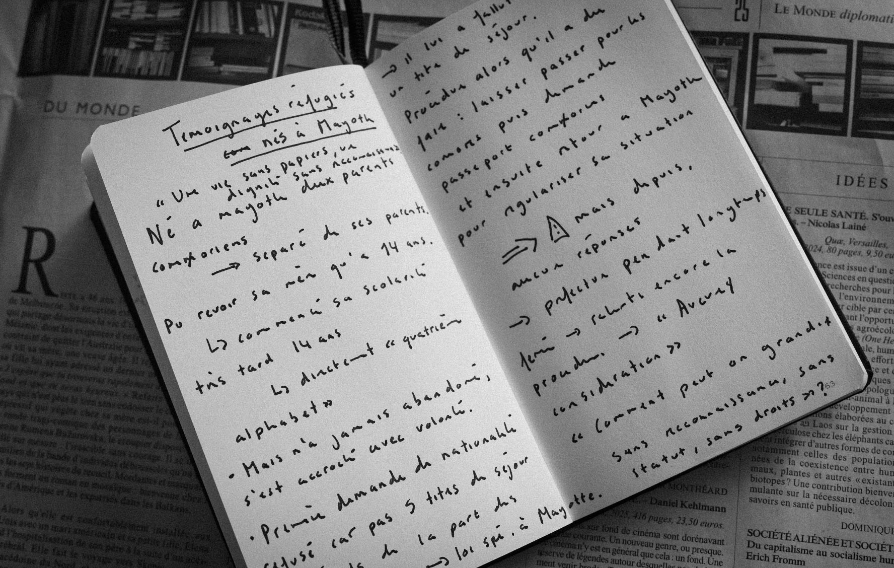 « Je ne demande pas la pitié. Je demande le droit d’exister »: À Mayotte, l’extrême droite met des vies en sursis