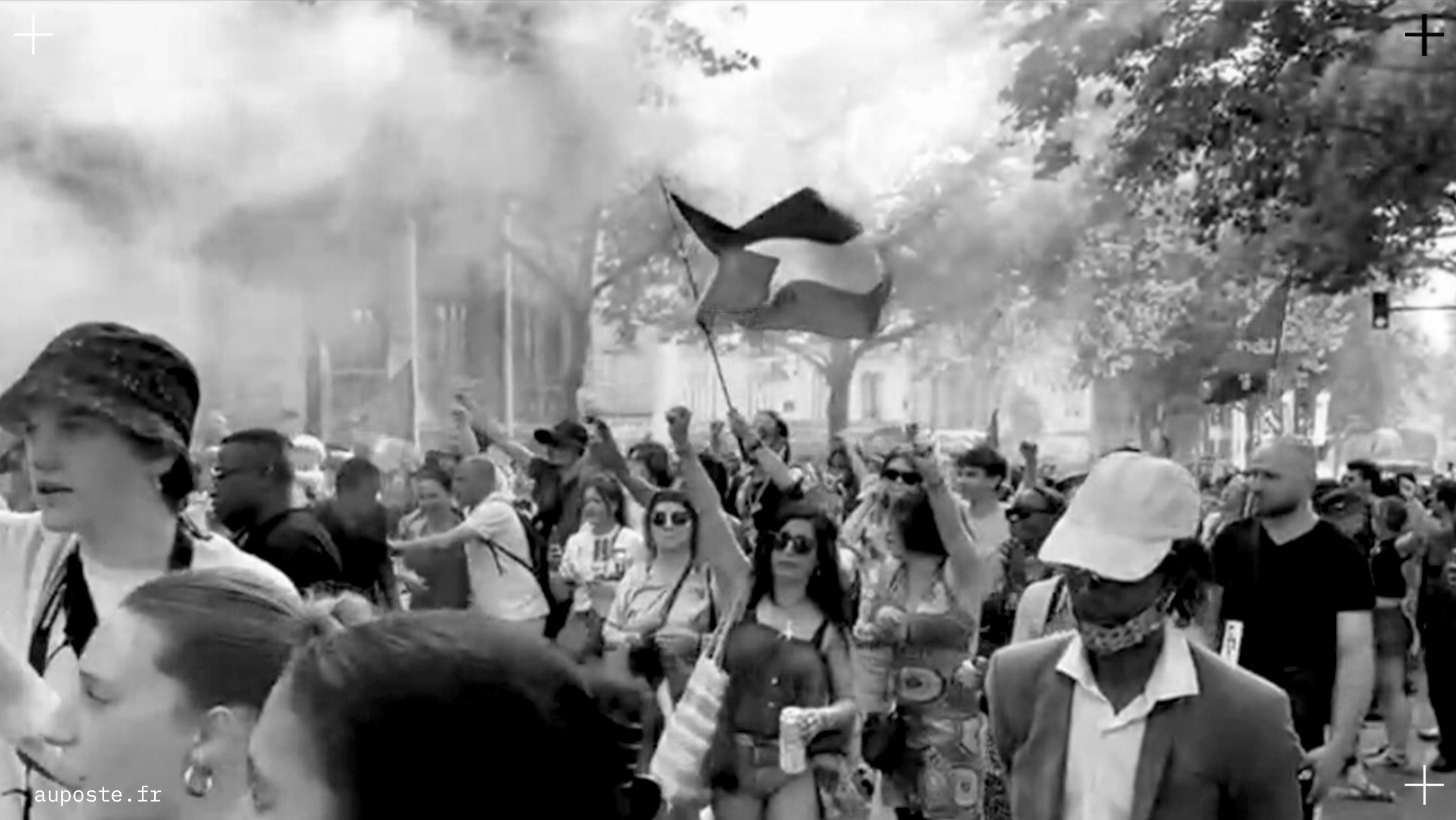 Premier mai dans le cortège parisien
