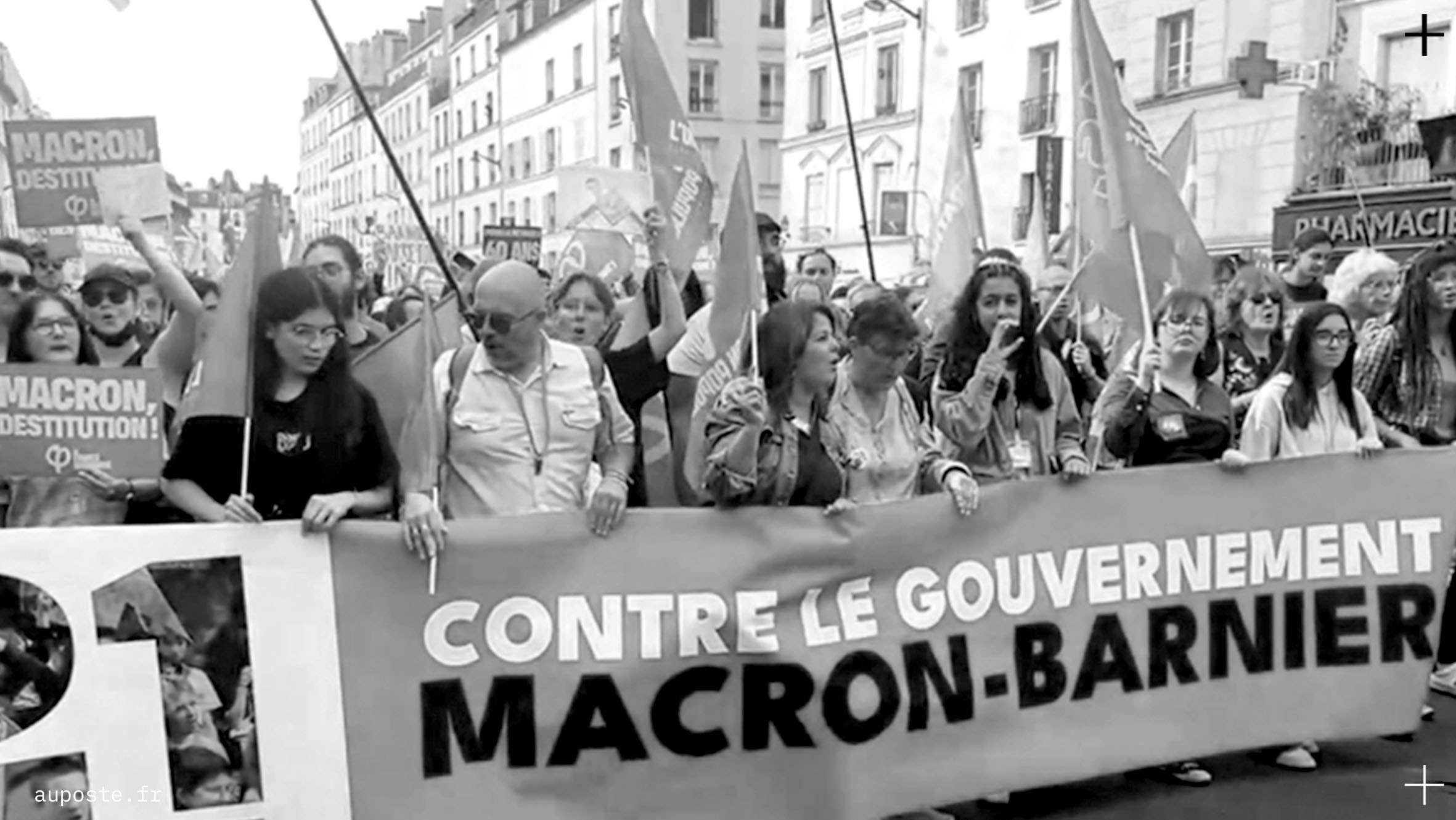 Contre Macron/Barnier : la rue (bien clairsemée)
