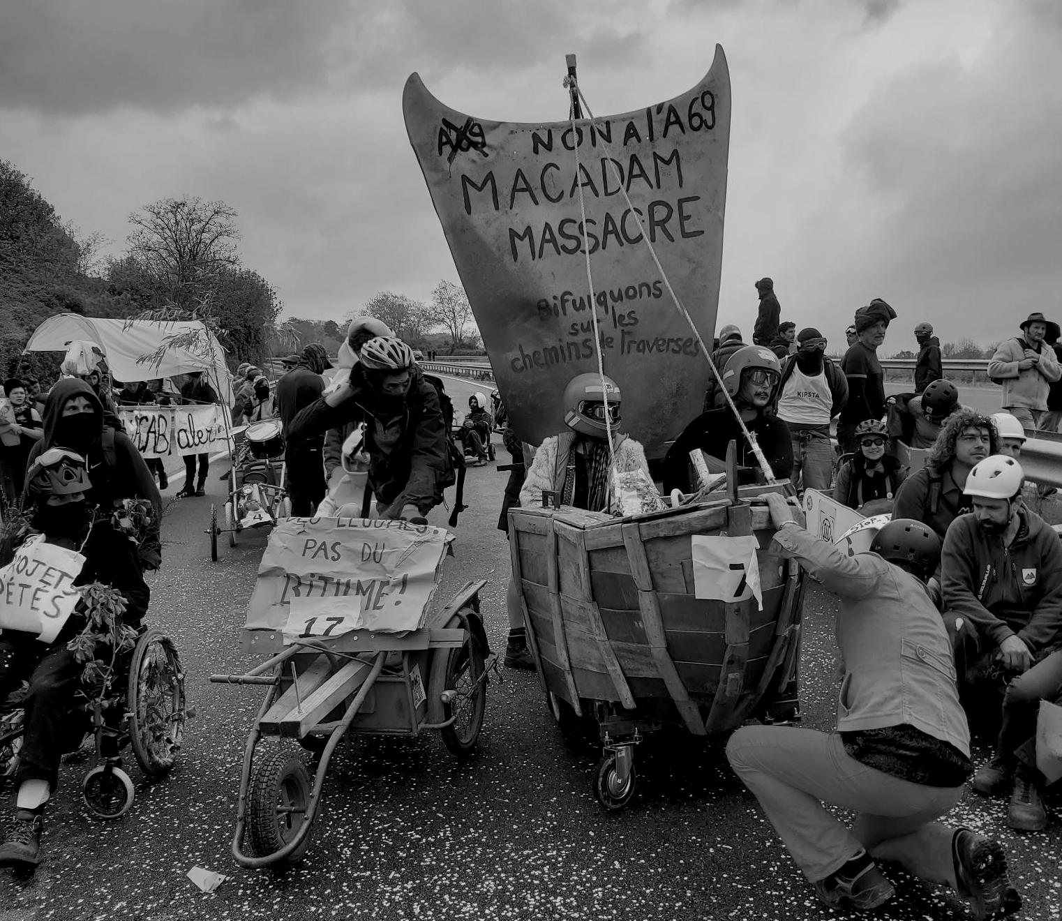 Macadam Massacre pour l'autoroute A69 !
