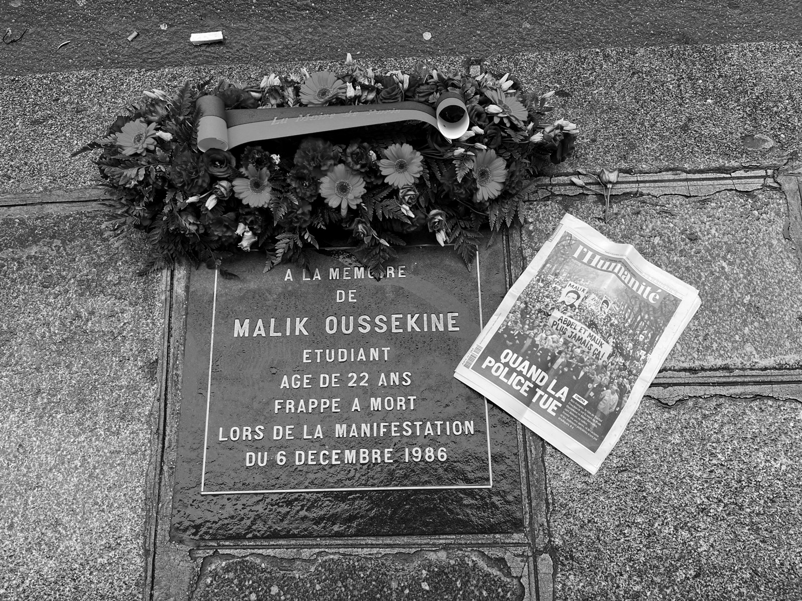 Salut à toi, Malik Oussekine