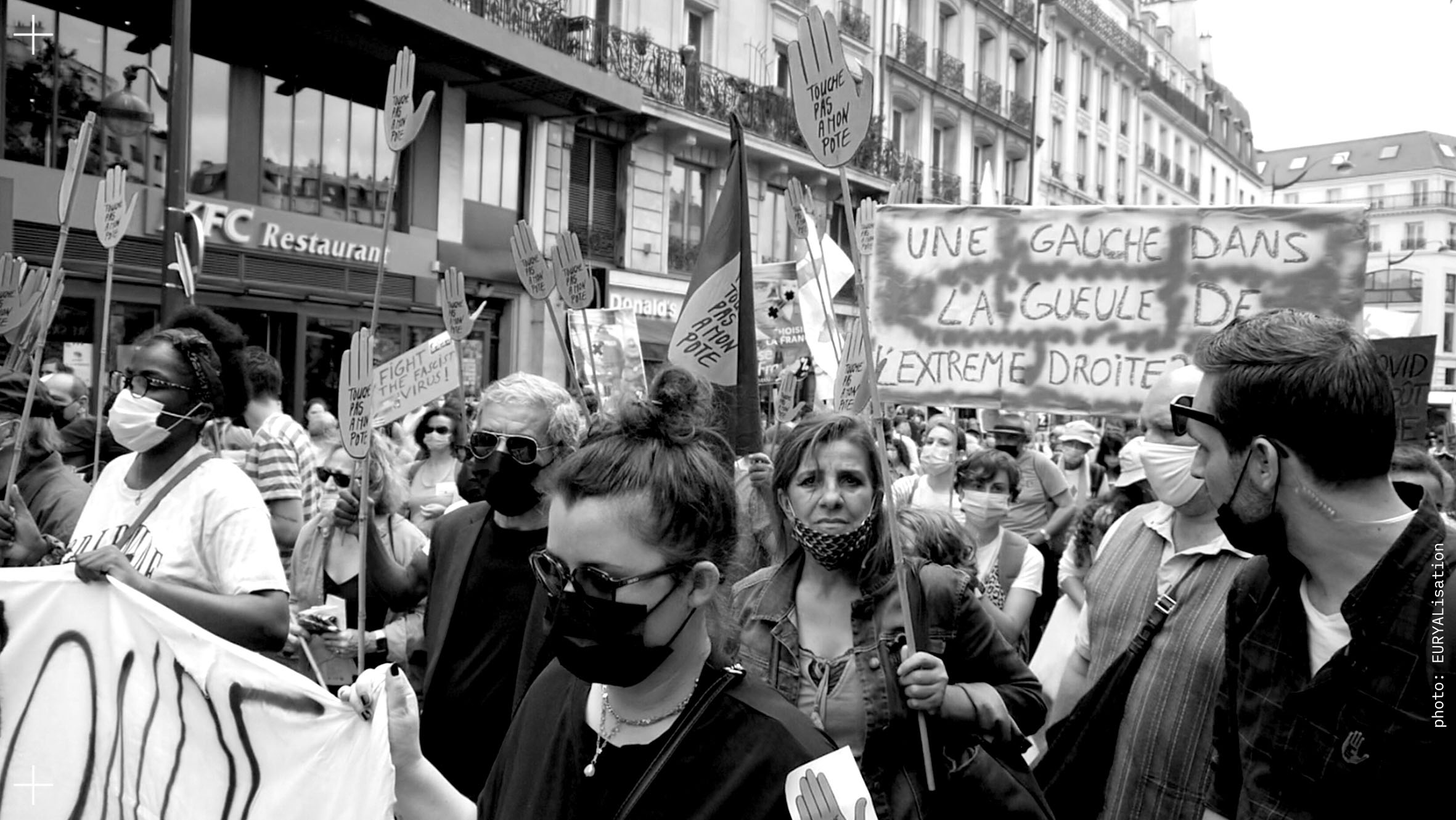 Manifestation contre les idées d’extrême-droite