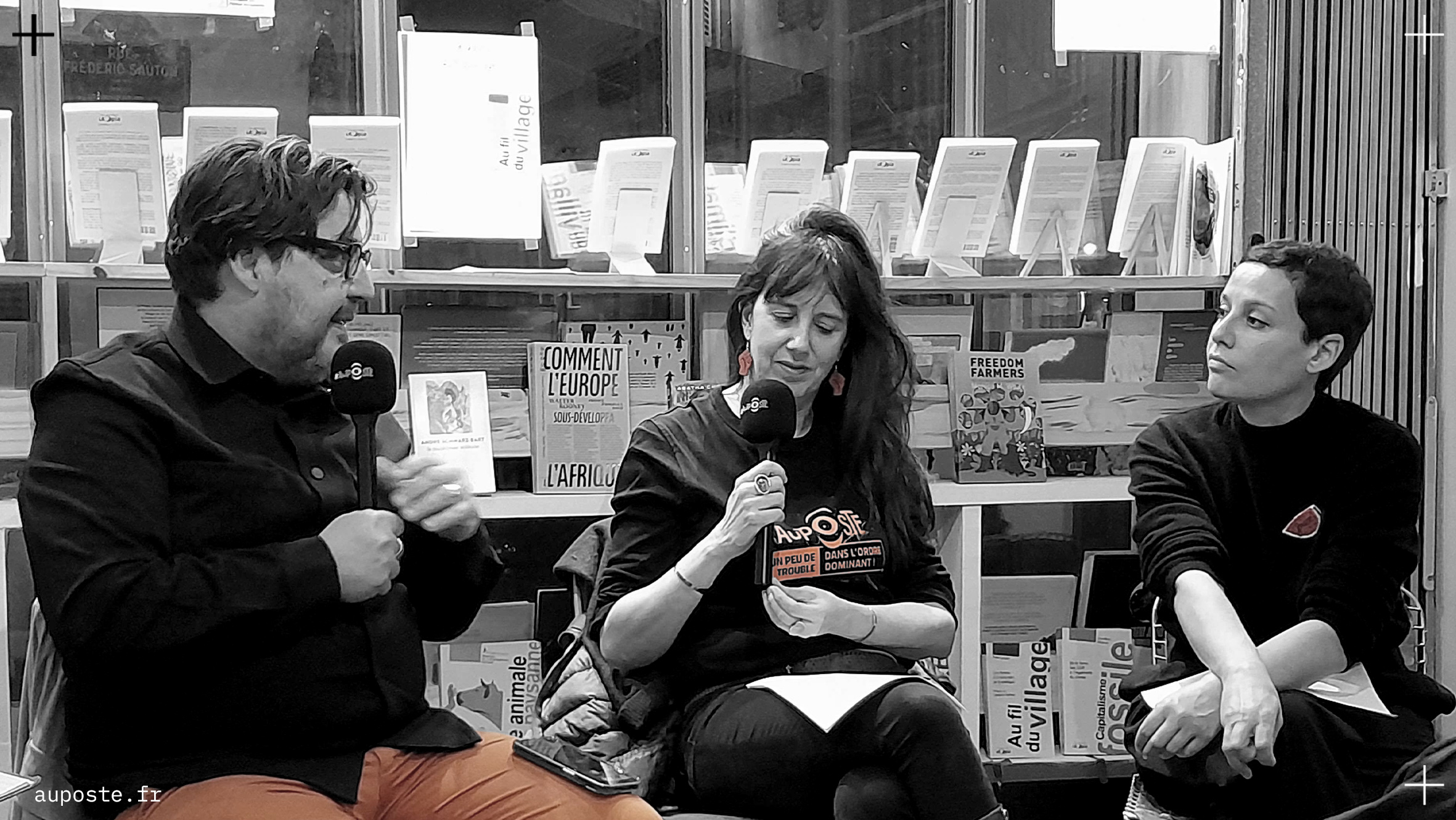 Nora Bouazzouni Mathilde Larrère David Dufresne Françoise d’Eaubonne